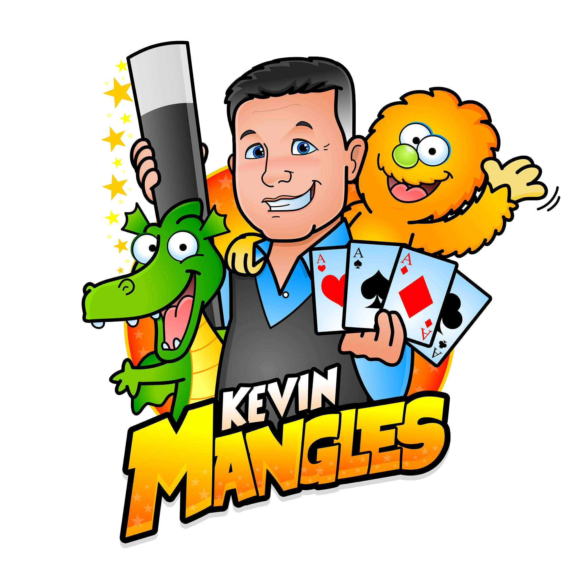 Welcome to the website Kevin Mangles: Your local magician, entertainer and puppeteer